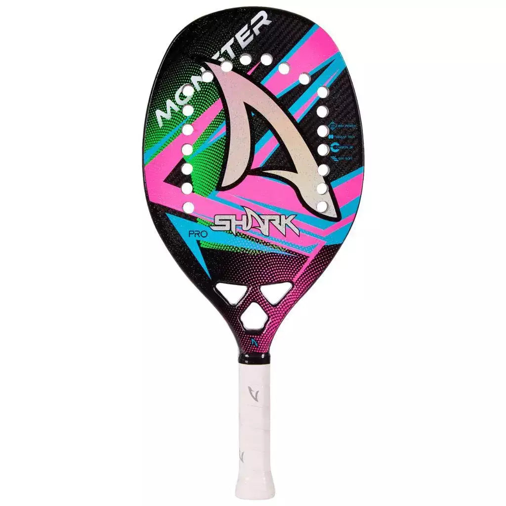 RAQUETE DE BEACH TENNIS SHARK MONSTER 2022